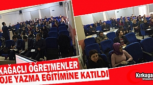 KIRKAĞAÇLI ÖĞRETMENLER PROJE YAZMA EĞİTİMİNE...