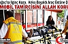 KIRKAĞAÇ’LI OTO TAMİRCİSİNİ ALLAH KORUDU