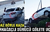 KIRKAĞAÇLI SÜRÜCÜ GÖLETE UÇTU