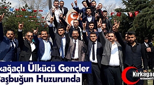 KIRKAĞAÇLI ÜLKÜCÜ GENÇLER BAŞBUĞUN HUZURUNDA