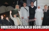 KIRKAĞAÇLI UMRECİLER DUALARLA UĞURLANDI