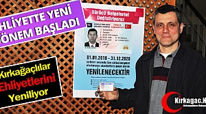 KIRKAĞAÇLILAR EHLİYETLERİNİ YENİLİYOR