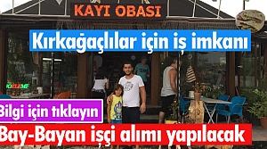 KIRKAĞAÇLILAR İÇİN İŞ İMKANI