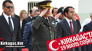 KIRKAĞAÇ'TA 19 MAYIS COŞKUSU