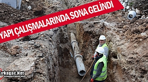 KIRKAĞAÇ’TA ALTYAPI ÇALIŞMALARINDA SONA GELİNDİ 