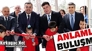 KIRKAĞAÇ’TA ANLAMLI BULUŞMA