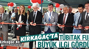 KIRKAĞAÇ'TA BİLİM FUARI BÜYÜK İLGİ GÖRDÜ