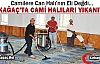 KIRKAĞAÇ’TA CAMİ HALILARI YIKANIYOR
