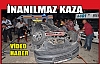 KIRKAĞAÇ’TA İNANILMAZ KAZA(VİDEO)