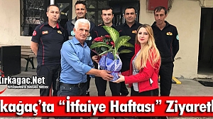 KIRKAĞAÇ'TA “İTFAİYE HAFTASI“ ZİYARETLERİ