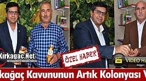 KIRKAĞAÇ’TA KAVUN KOLONYASI YAPILDI(ÖZEL HABER)