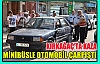 (KIRKAĞAÇ'TA KAZA)MİNİBÜSLE OTOMOBİL ÇARPIŞTI