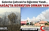 KIRKAĞAÇ'TA KORKUTAN ORMAN YANGINI(VİDEO)