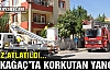 KIRKAĞAÇ’TA KORKUTAN YANGIN