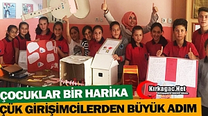 KIRKAĞAÇ’TA KÜÇÜK GİRİŞİMCİLERDEN BÜYÜK...