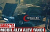 KIRKAĞAÇ'TA OTOMOBİL ALEV ALEV YANDI