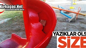 KIRKAĞAÇ'TA OYUN GRUPLARINA ZARAR VERDİLER