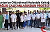 KIRKAĞAÇ’TA SAĞLIK ÇALIŞANLARINDAN PROTESTO