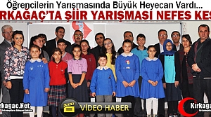 KIRKAĞAÇ’TA “ŞİİR YARIŞMASI“ NEFES KESTİ(VİDEO)