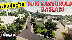 KIRKAĞAÇ’TA TOKİ BAŞVURULARI BAŞLADI