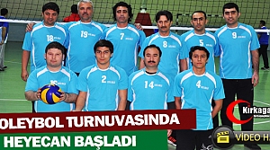 KIRKAĞAÇ’TA VOLEYBOL TURNUVASI HEYECANI BAŞLADI(VİDEO)