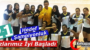 KIZLARIMIZ İYİ BAŞLADI 2-1