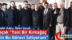 KOÇAK “YENİ BİR KIRKAĞAÇ İÇİN BU GÖREVİ İSTİYORUM”