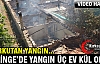 KORKUTAN YANGIN 3 EV TAMAMEN KÜL OLDU(VİDEO)