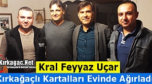 KRAL FEYYAZ KIRKAĞAÇLI KARTALLARI EVİNDE AĞIRLADI