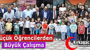 KÜÇÜK ÖĞRENCİLERDEN BÜYÜK ÇALIŞMA