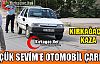 KÜÇÜK SEVİM'E OTMOBİL ÇARPTI