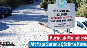 KUYUCAK'TA ALT YAPI SORUNU ÇÖZÜME KAVUŞTU