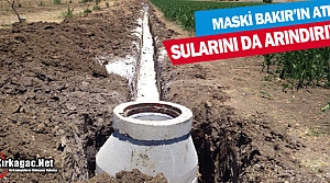 MASKİ BAKIR MAHALLESİ'NİN ATIKSULARINI ARITIYOR