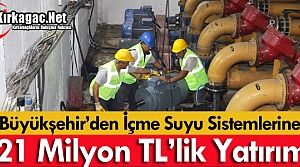 MASKİ'DEN 21 MİLYON TL'LİK YATIRIM