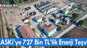 MASKİ'YE 727 BİN TL'LİK ENERJİ TEŞVİKİ