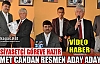 MEHMET CANDAN RESMEN AK PARTİ ADAY ADAYI(VİDEO)