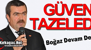 MHP’DE HALİL BOĞAZ GÜVEN TAZELEDİ