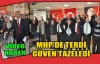 MHP'DE VEDAT TERDİ GÜVEN TAZELEDİ(VİDEO)