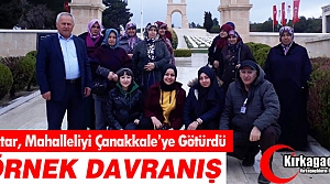 MUHTAR’DAN ÖRNEK DAVRANIŞ