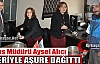 NÜFUS MÜDÜRÜ AYSEL ALICI ELLERİYLE AŞURE DAĞITTI