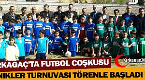 OKULLAR ARASI MİNİKLER FUTBOL TURNUVASI BAŞLADI