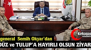 OKYAR’DAN GEDÜZ ve TULUP’A ZİYARET