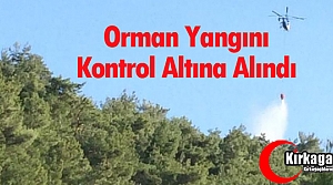 ORMAN YANGINI KONTROL ALTINA ALINDI