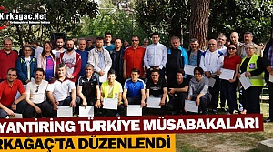 ORYANTİRİNG TÜRKİYE MÜSABAKALARI KIRKAĞAÇ’TA YAPILDI