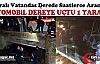 OTOMOBİL DEREYE UÇTU 1 YARALI