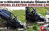 OTOMOBİL ELEKTRİK DİREĞİNE ÇARPTI