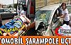 OTOMOBİL ŞARAMPOLE UÇTU 3 YARALI