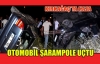 OTOMOBİL ŞARAMPOLE UÇTU