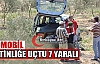 OTOMOBİL ZEYTİNLİĞE UÇTU 7 YARALI