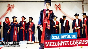 ÖZEL BETÜL’DE MEZUNİYET COŞKUSU